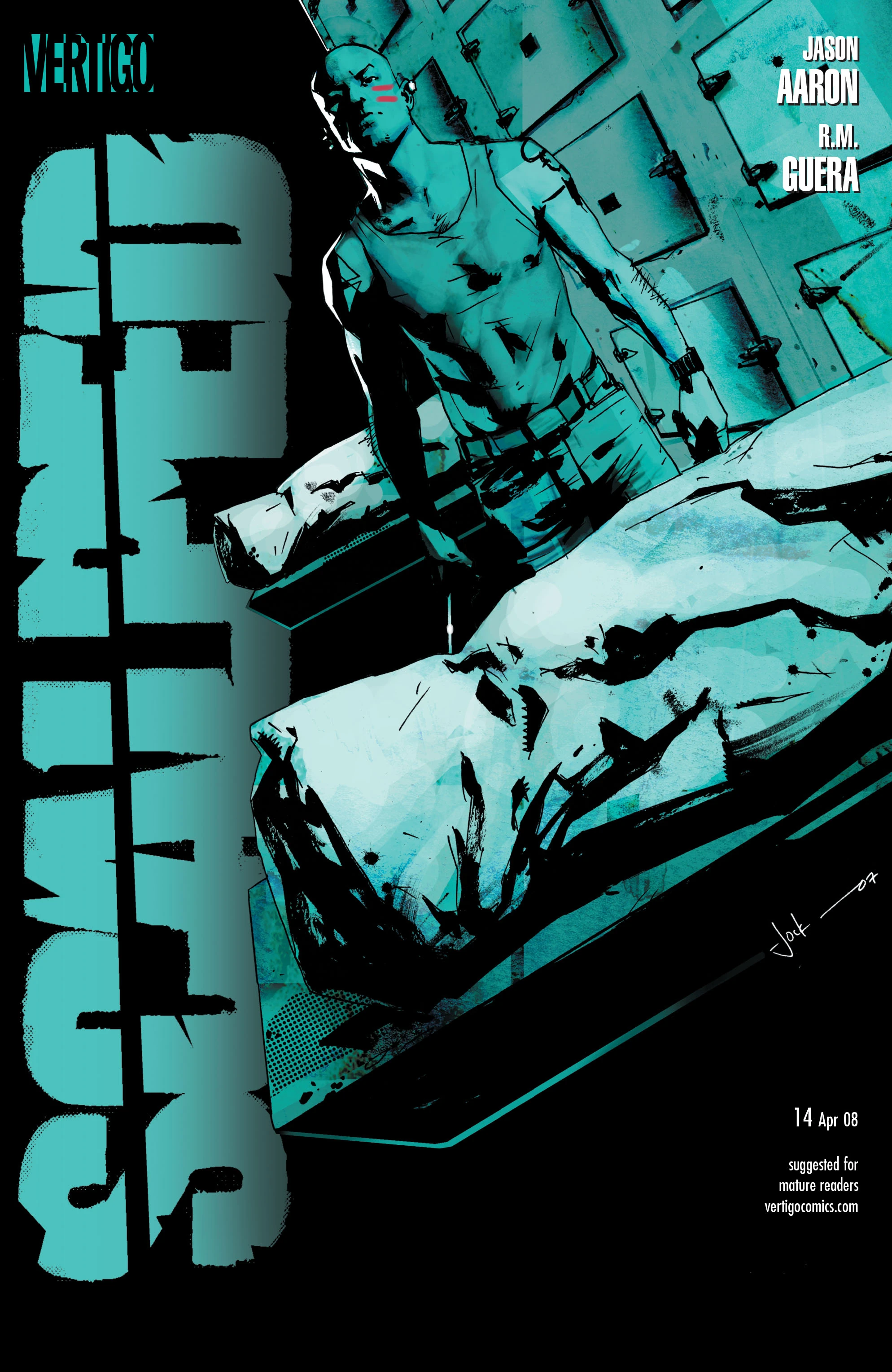 Scalped #14 (DC, 2008 — Cover A) cover